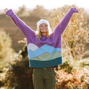 Passenger Women's Vista Knitted Jumper mountain